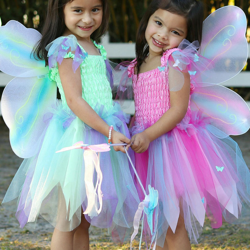 Butterfly Dress & Wings with Wand