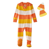 CRUZ Snug-fit Footed Baby Halloween Pajamas