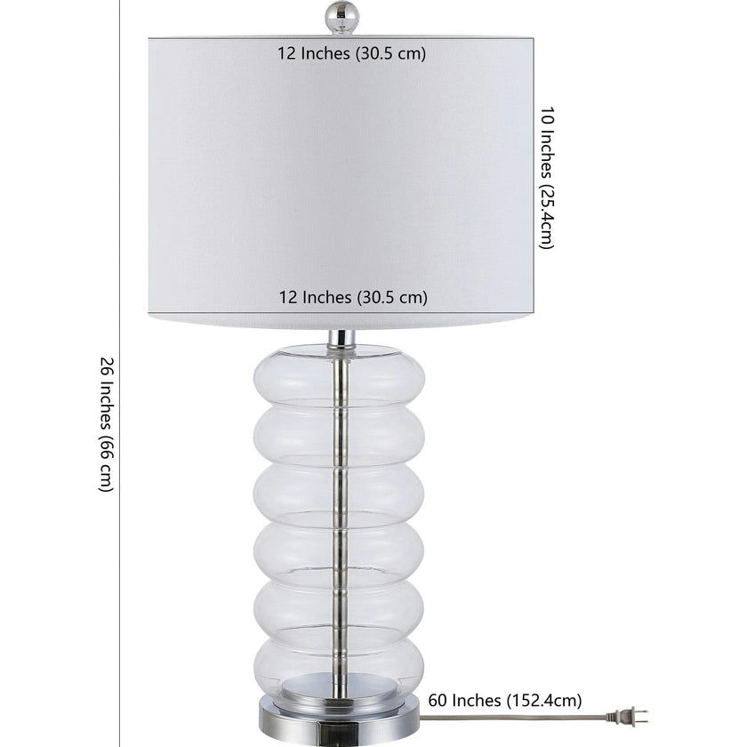 Peli Glass Table Lamp