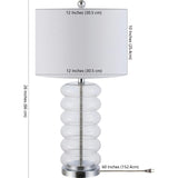 Peli Glass Table Lamp