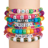 Shimmer 'N Sparkle: ABC Fashion Bead Bracelets