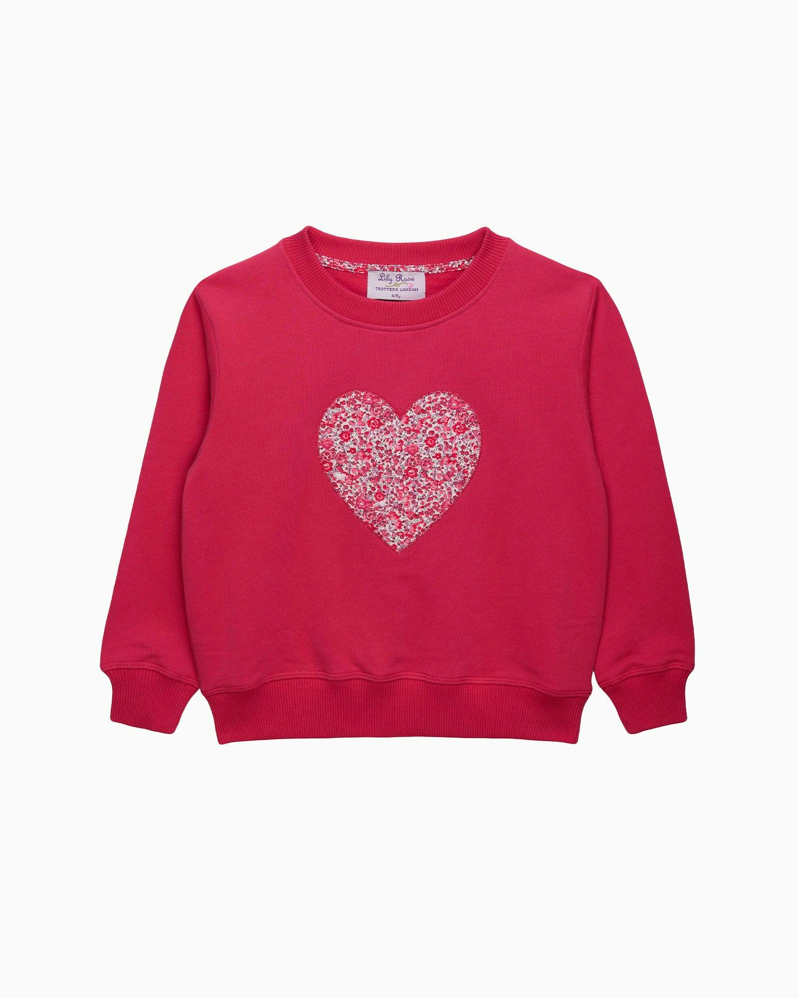 Emma & Georgina Heart Sweatshirt