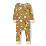 Wildflower Luxe Stretch Zipper Pajama
