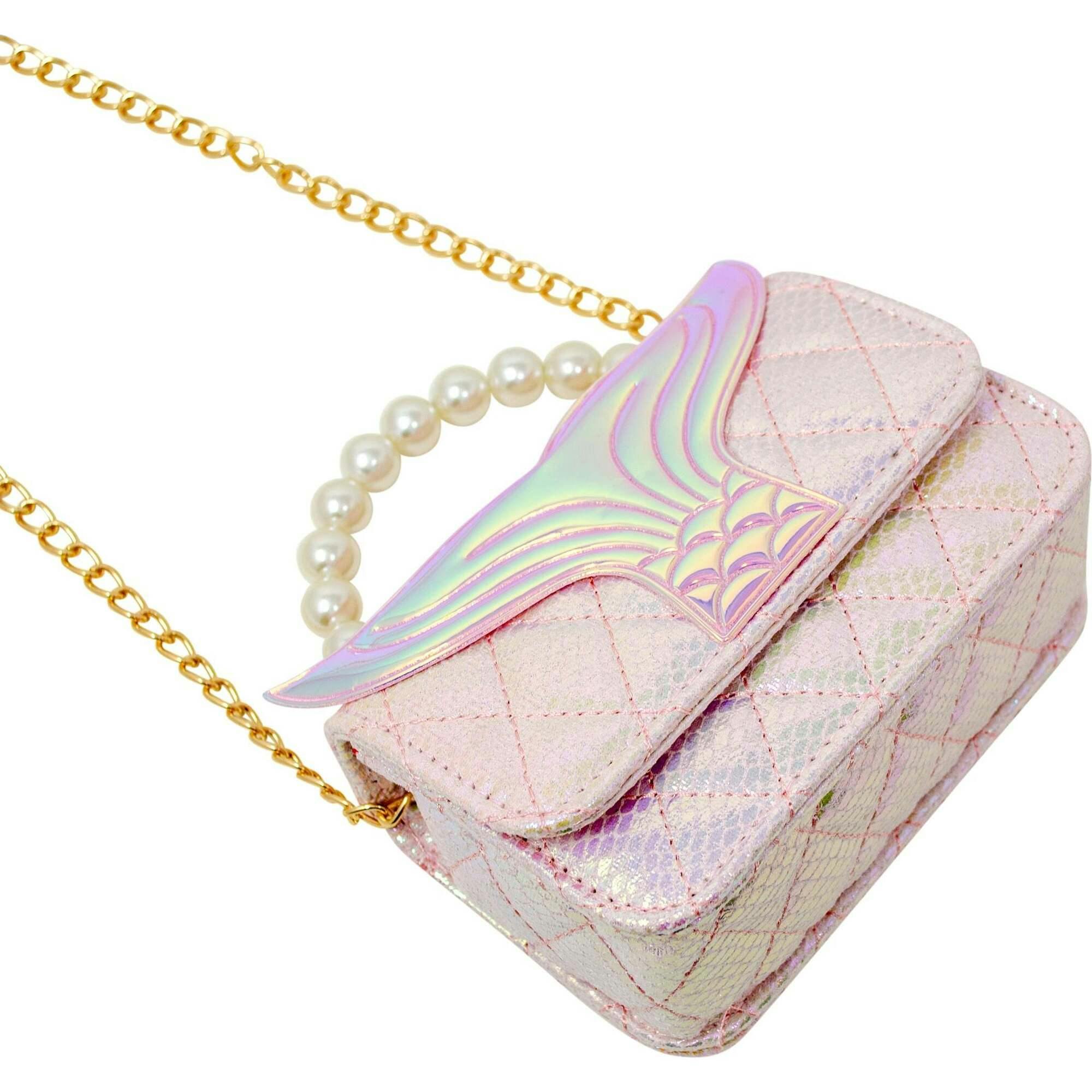 Mermaid Tail Pearl Handle Bag