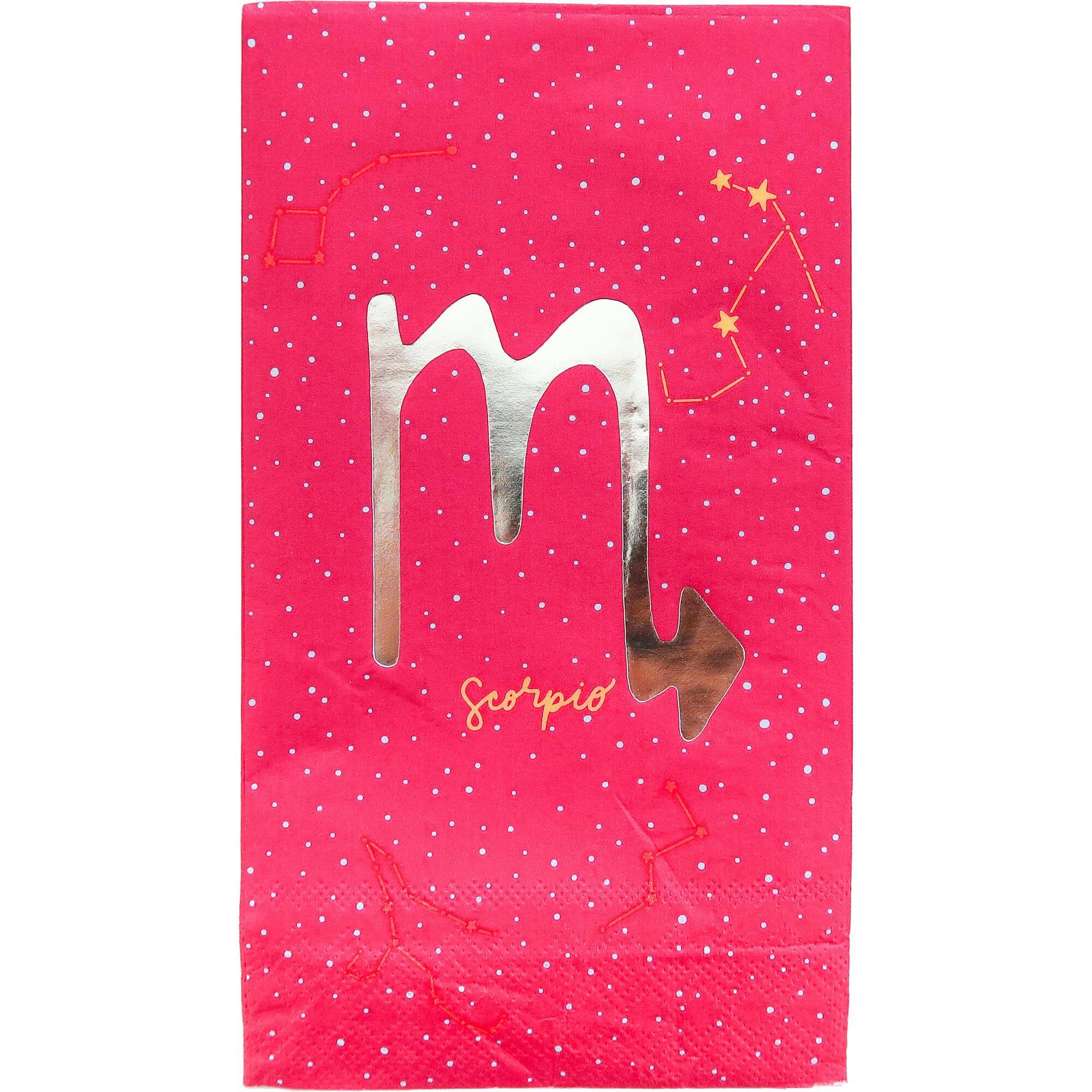 Zodiac Libra Guest Napkins