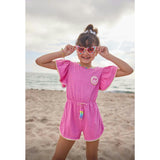 Pink Gems Emoji Romper