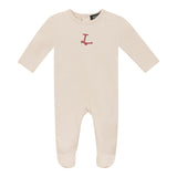 Scooter Tulip Print Snap Front Cotton Romper
