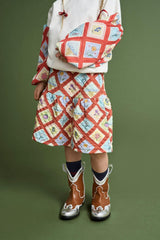 POSTCARD MINISKIRT RED