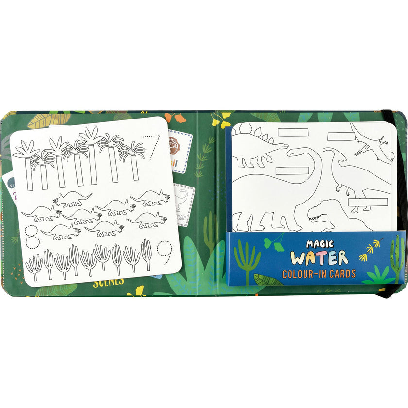 Dinosaur Magic Water Color-In Cards
