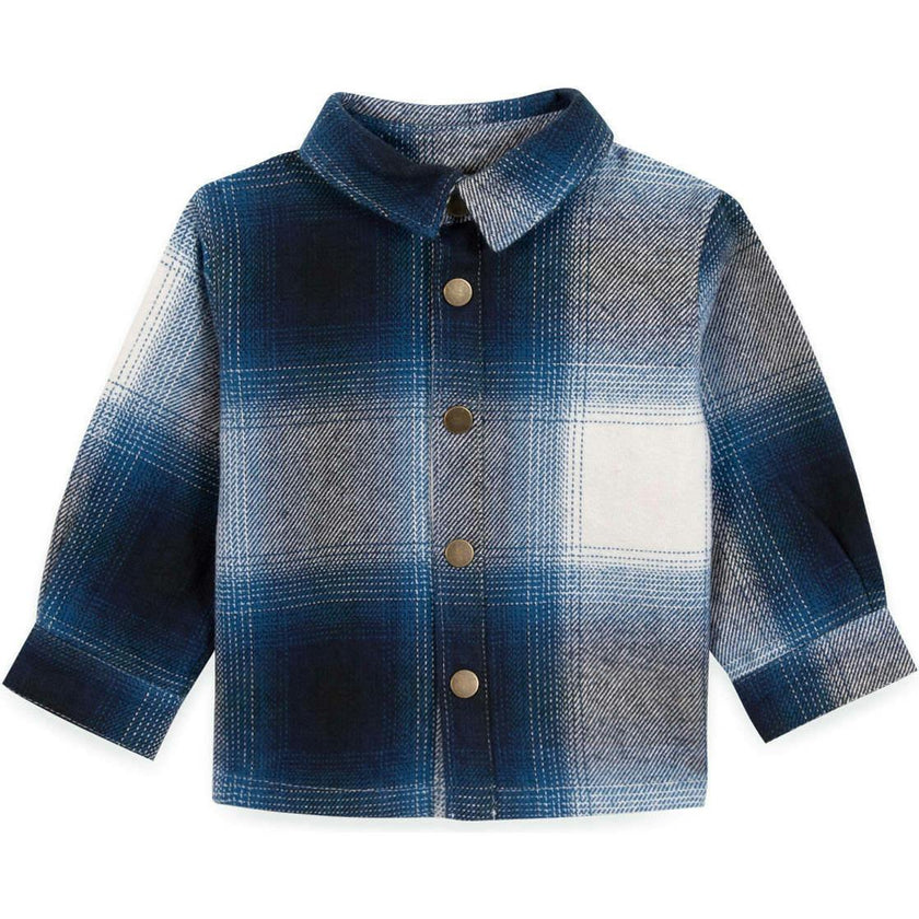 BONTON Marseille Baby Overshirt - Nordic Blue