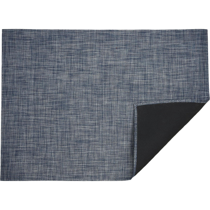 Basketweave Floor Mat, Denim