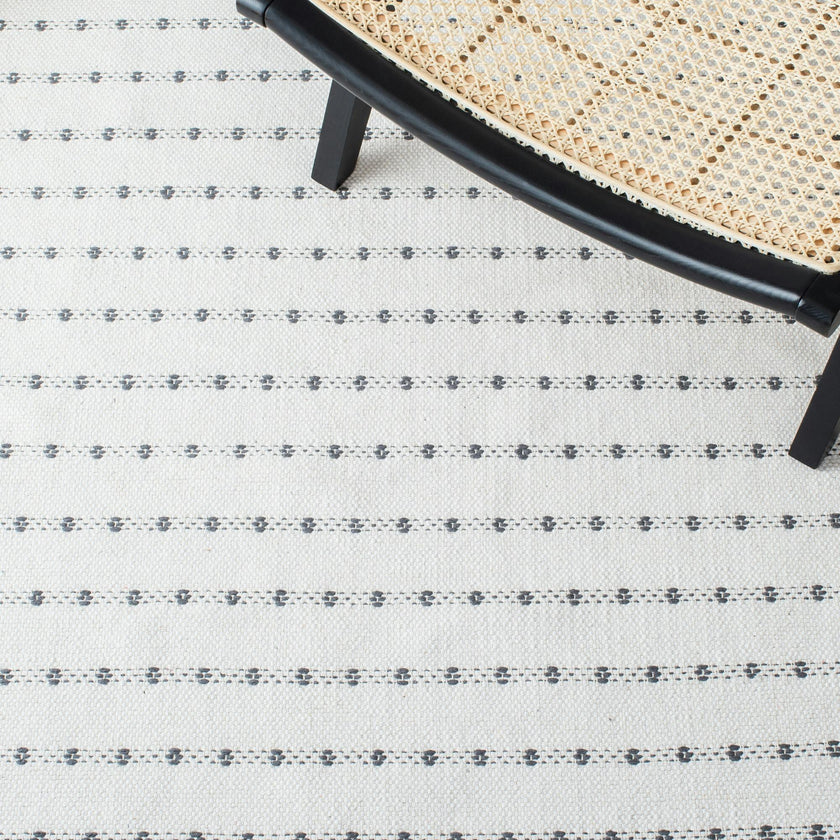 Montauk Dottie Rug, Grey