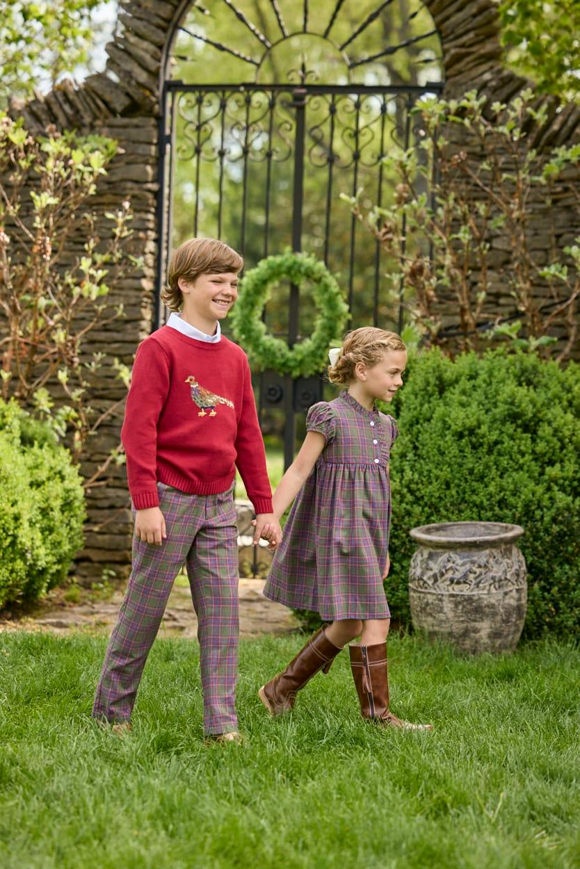 Birdie Dress - Thornhill Plaid