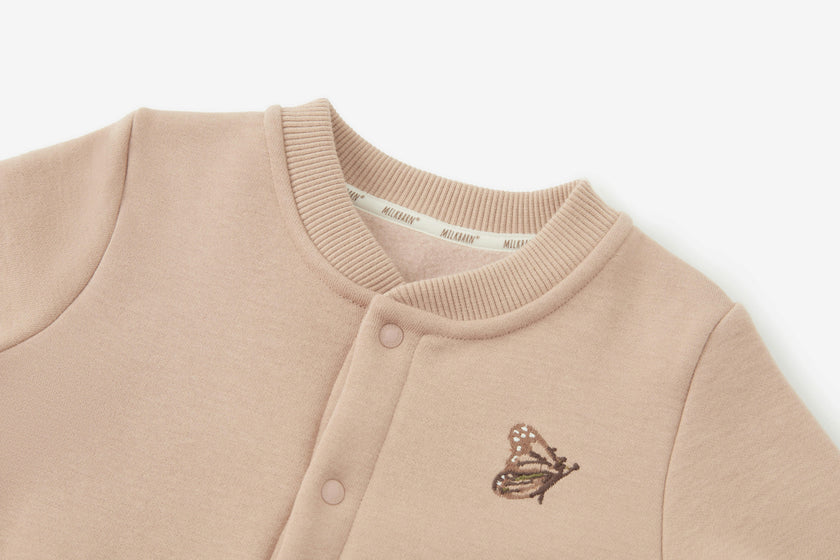Dusty Rose Sweater Jumpsuit