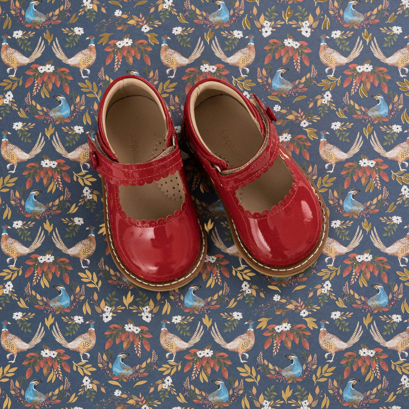 Toddler Mary Jane | Red Patent Leather