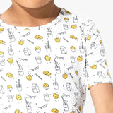 Milk & Cookies Original Bamboo Kids Pajama Short Set