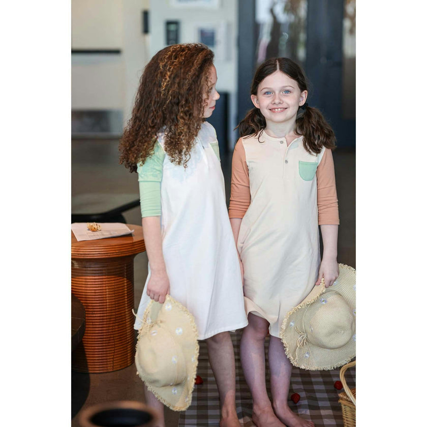 Sunshine Rainbows 3/4 Sleeve Dress