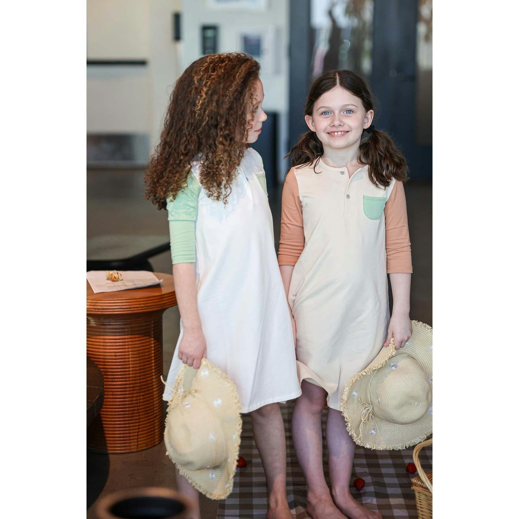 Sunshine Rainbows 3/4 Sleeve Dress