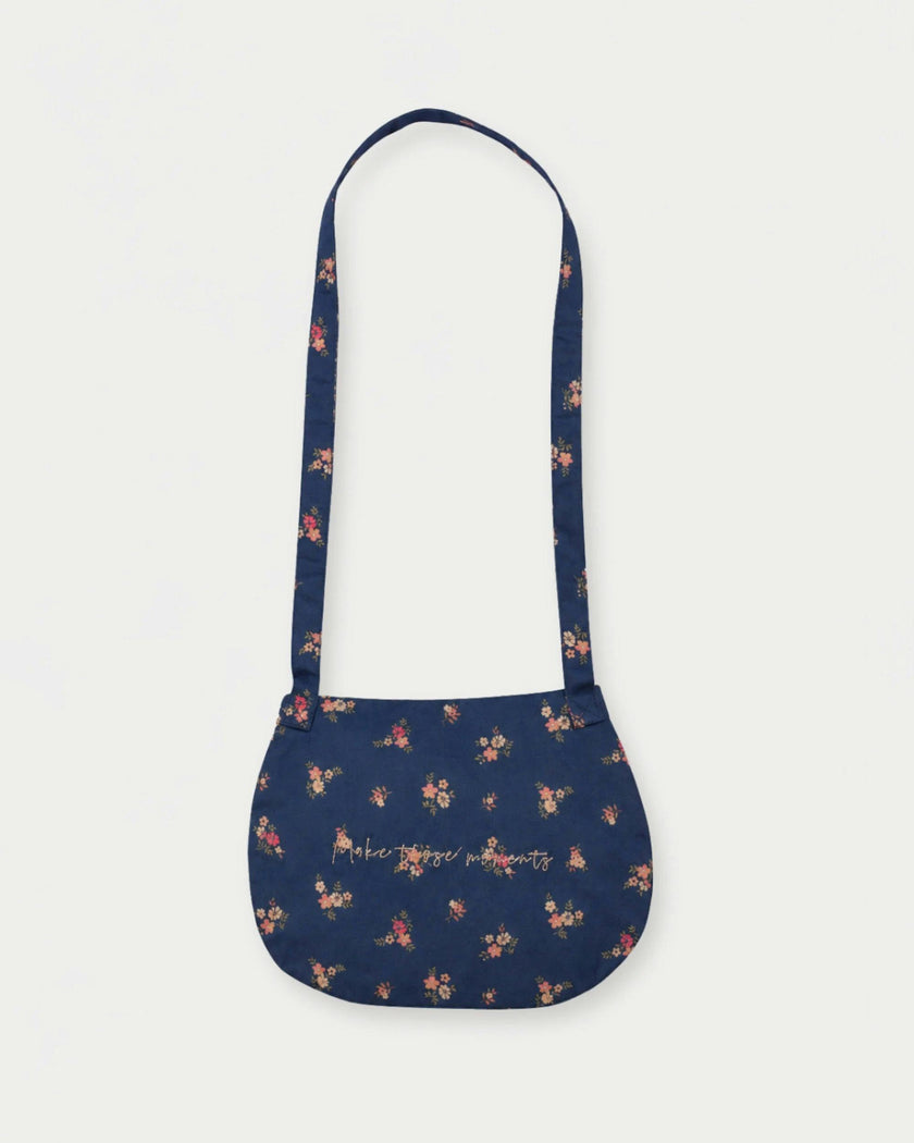 Hudson Purse - Ditsy Bouquet Navy
