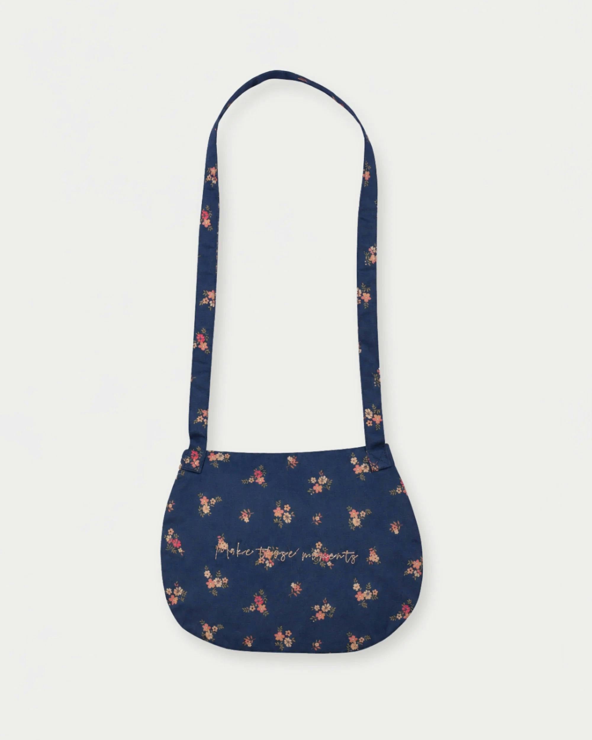 Hudson Purse - Ditsy Bouquet Navy
