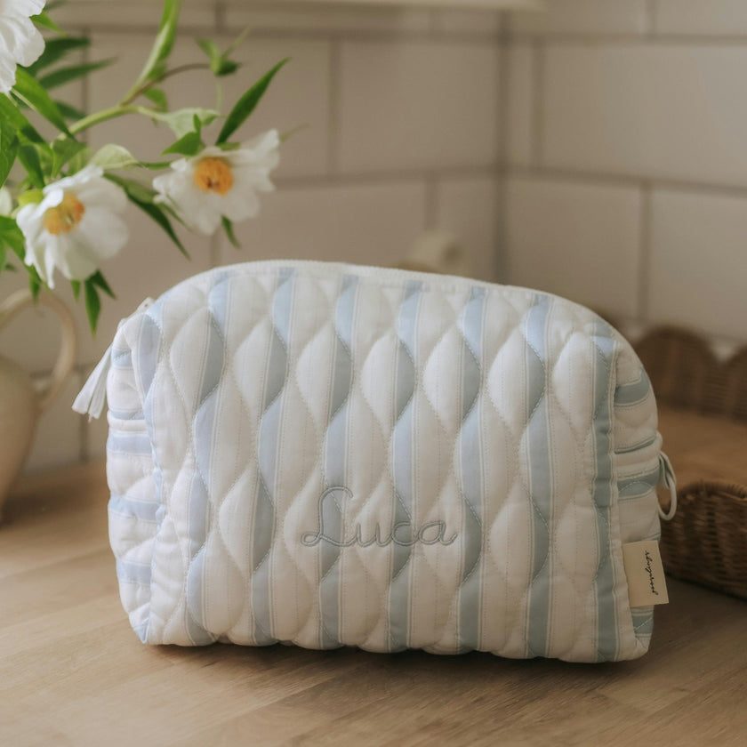 Toiletry Pouch - Seaside Stripes