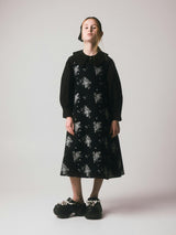 Rosa Apron Dress Black & White