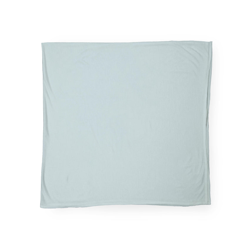 Stretch Knit Swaddle Blanket - Powder Blue