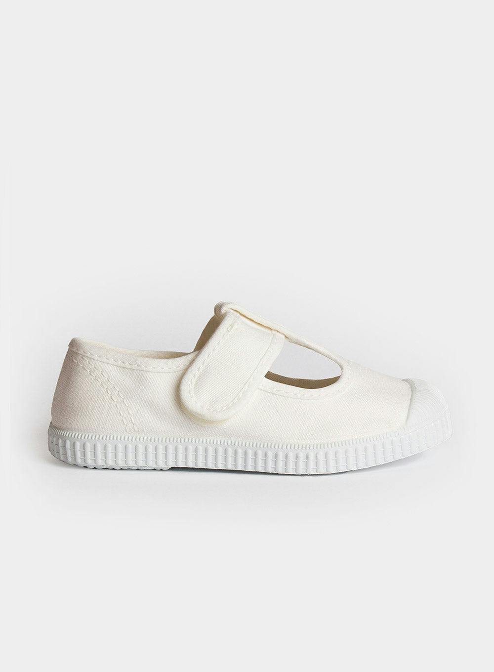 Hampton Canvas Champ Shoes in White