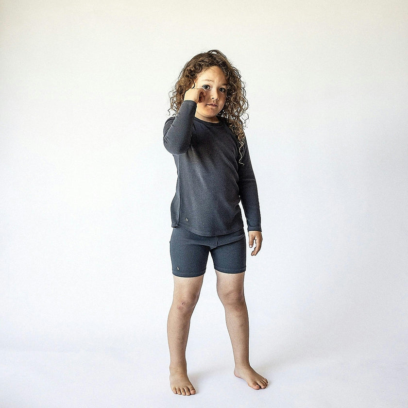 Rib Long Sleeve Top