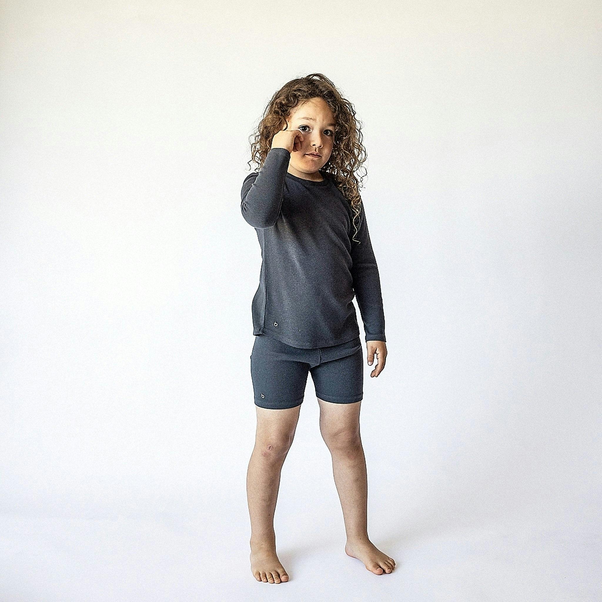Rib Long Sleeve Top
