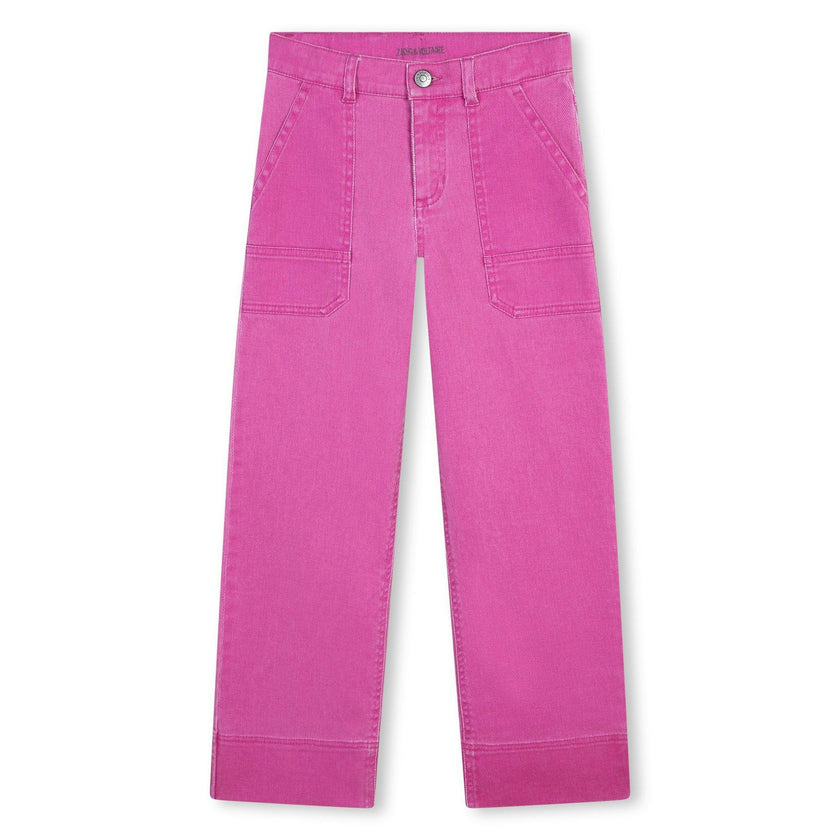 ZADIG & VOLTAIRE Party Pink Twill Pants