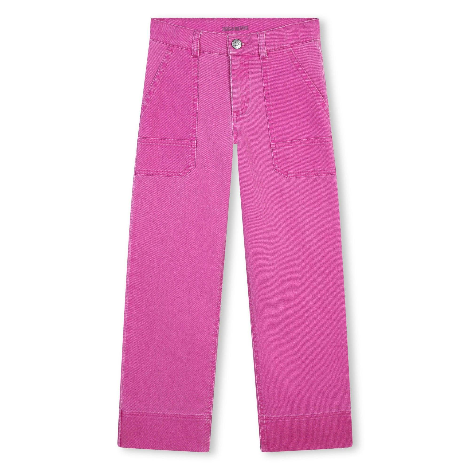 ZADIG & VOLTAIRE Party Pink Twill Pants