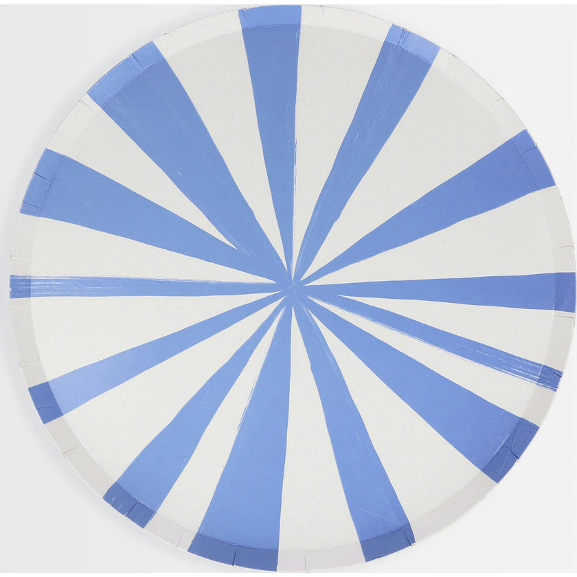 Mixed Stripe Dinner Plates