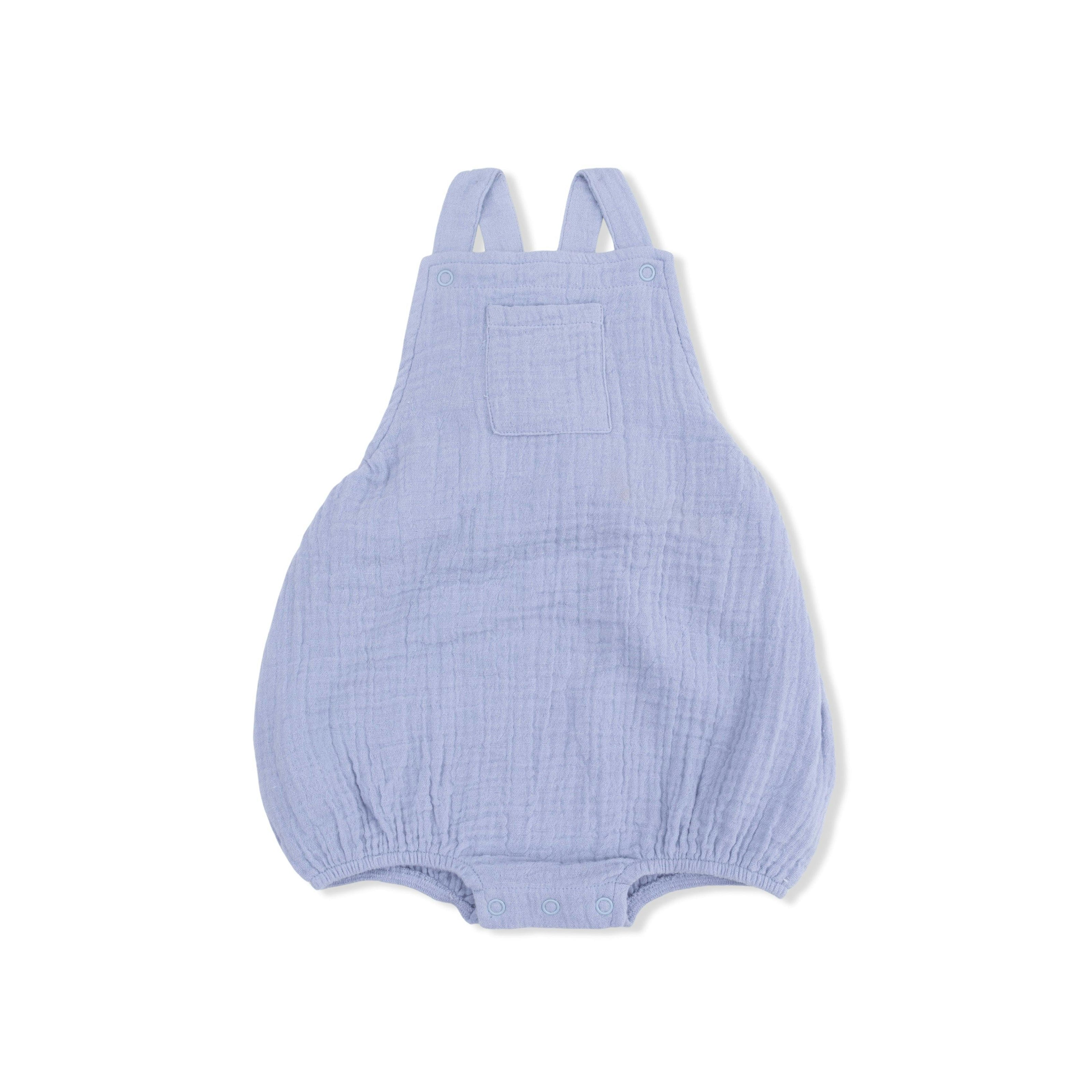 Solid Muslin Blue Blizzard - Sunsuit