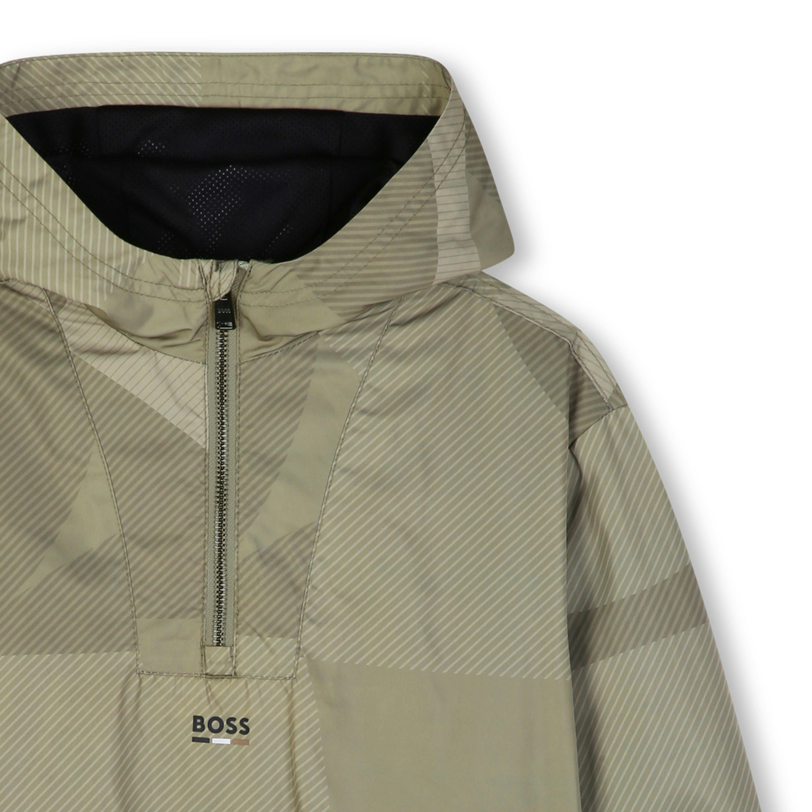 Olive Windbreaker Jacket