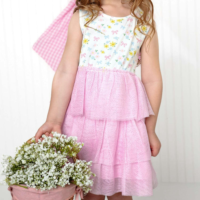 Sweet Floral Tank Tutu Dress