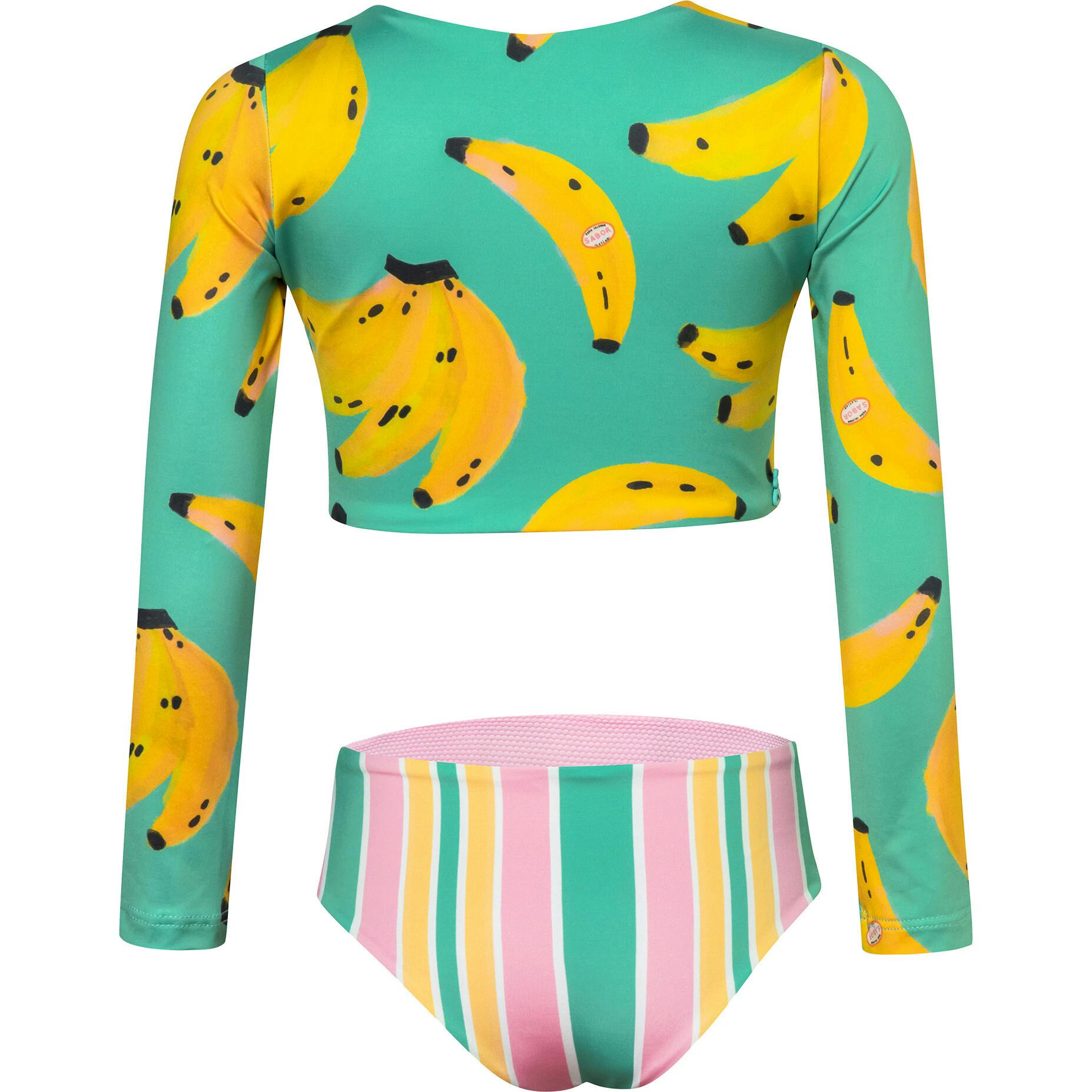 BANANO COLOMBIANO VERDE - SUN LONGSLEEVE BIKINI
