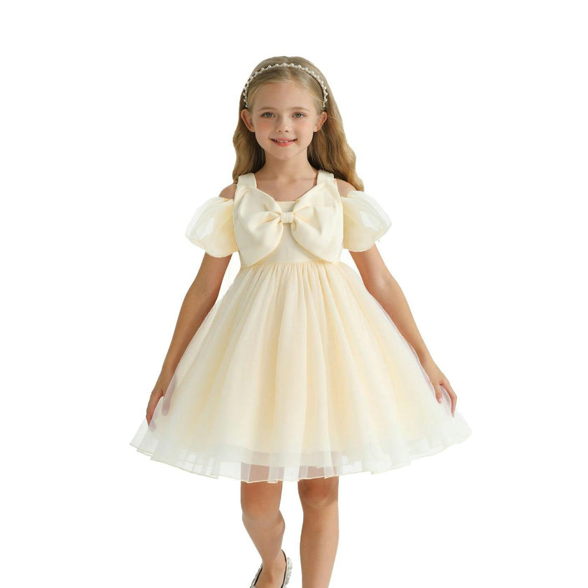 Ivory Bow Modenna Dress