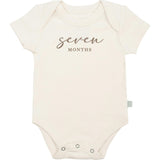 graphic bodysuit | seven months milestone taupe