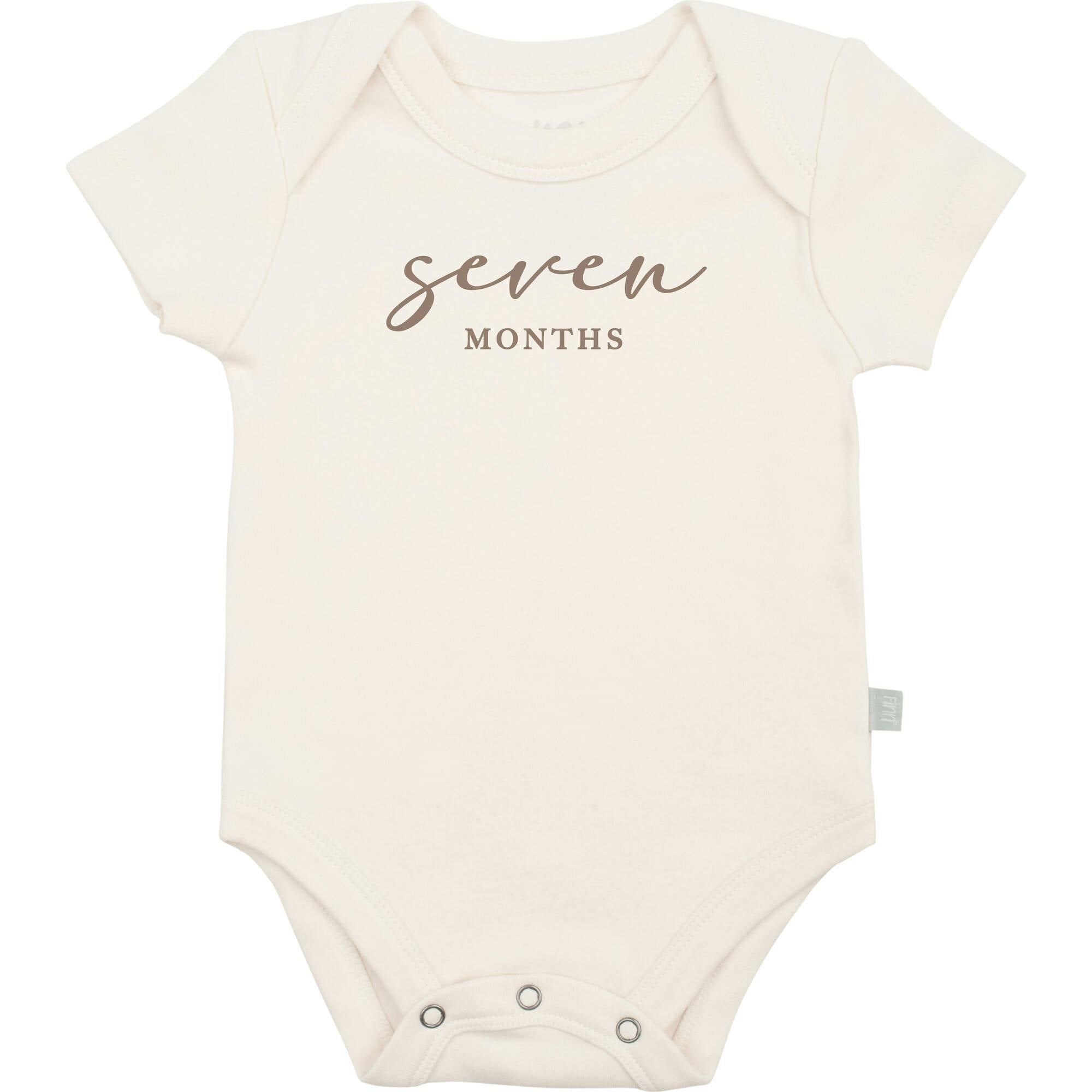 graphic bodysuit | seven months milestone taupe