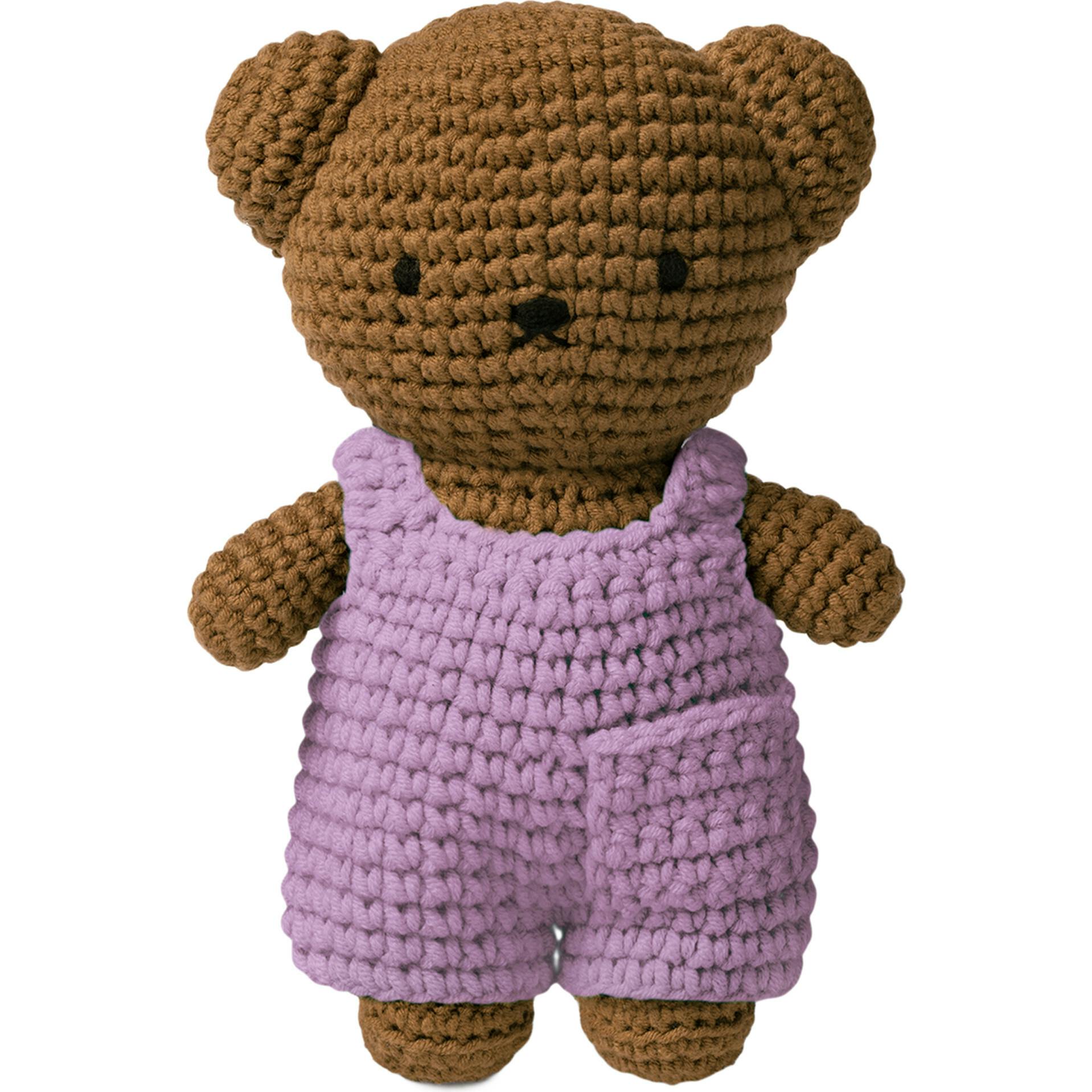 Boris in Casual Color Crochet Outfit
