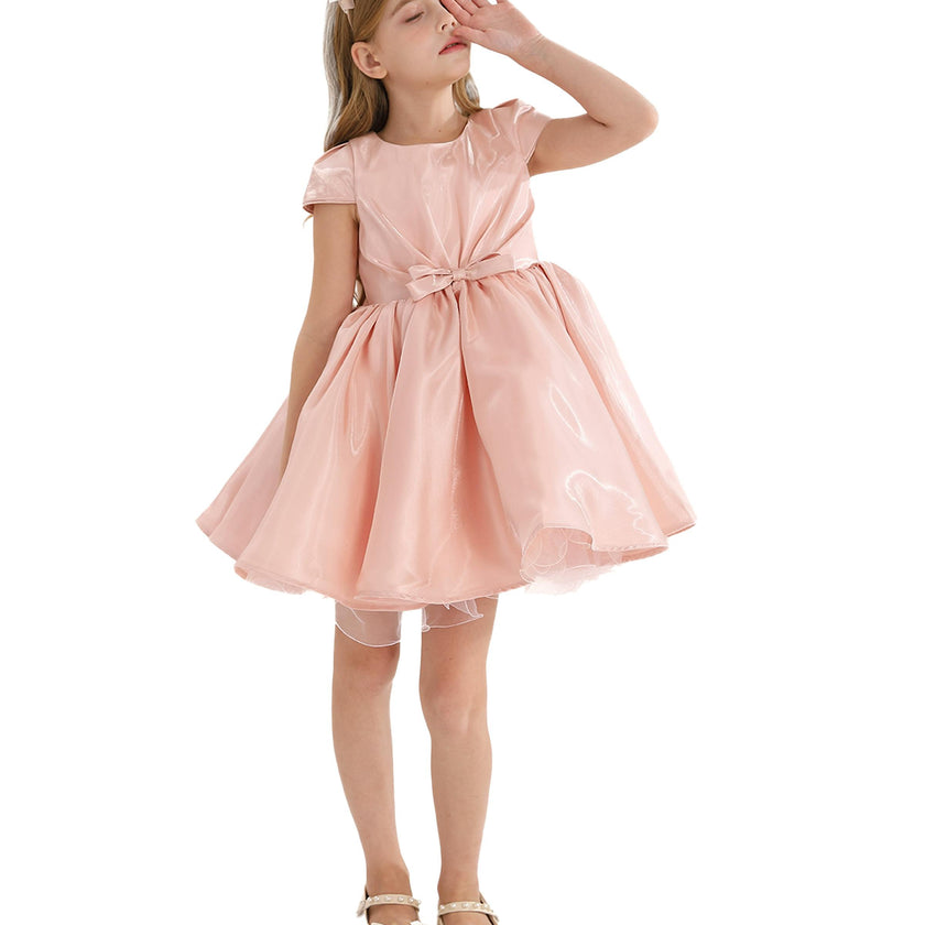 Pink Bow Short Solera Dress