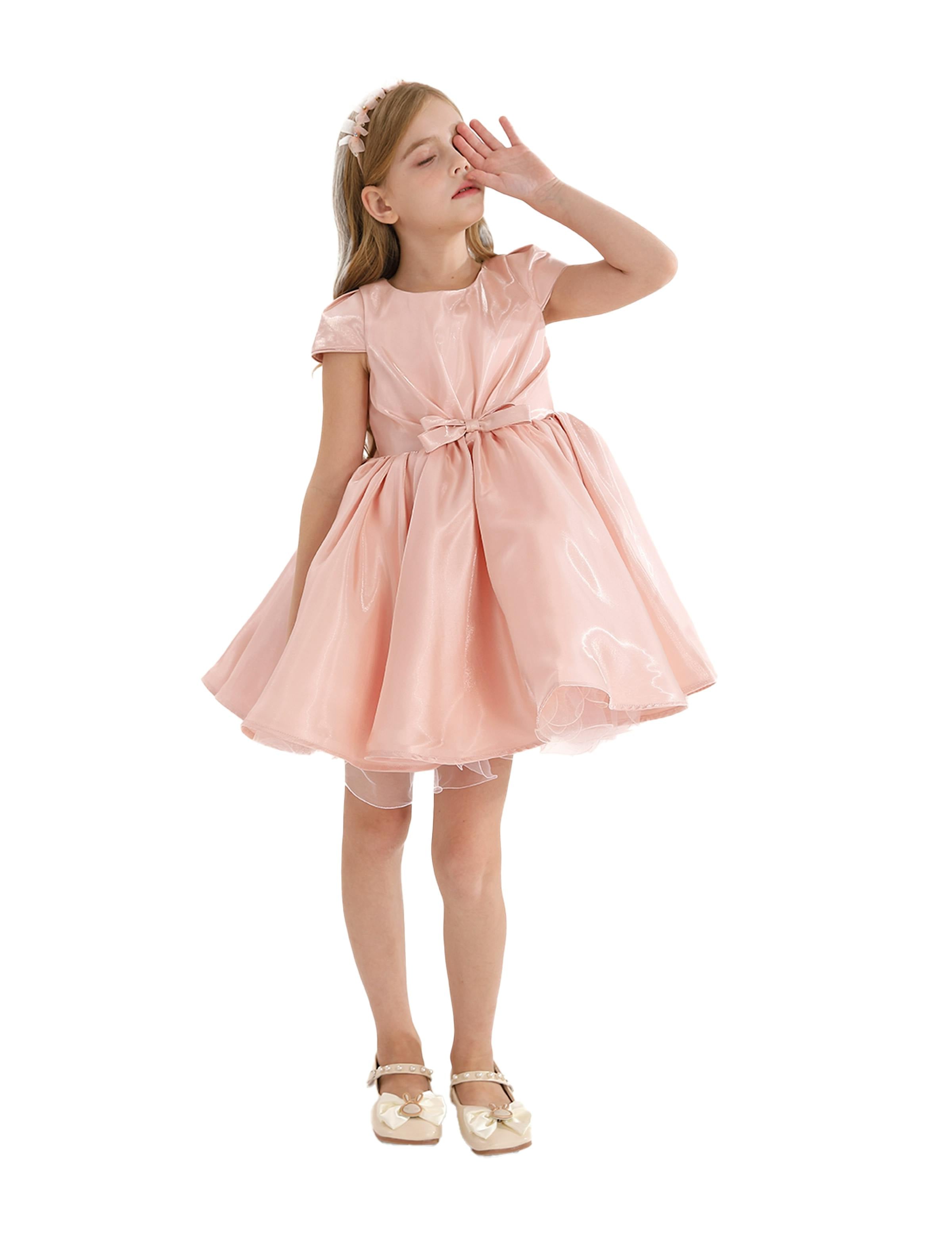 Pink Bow Short Solera Dress