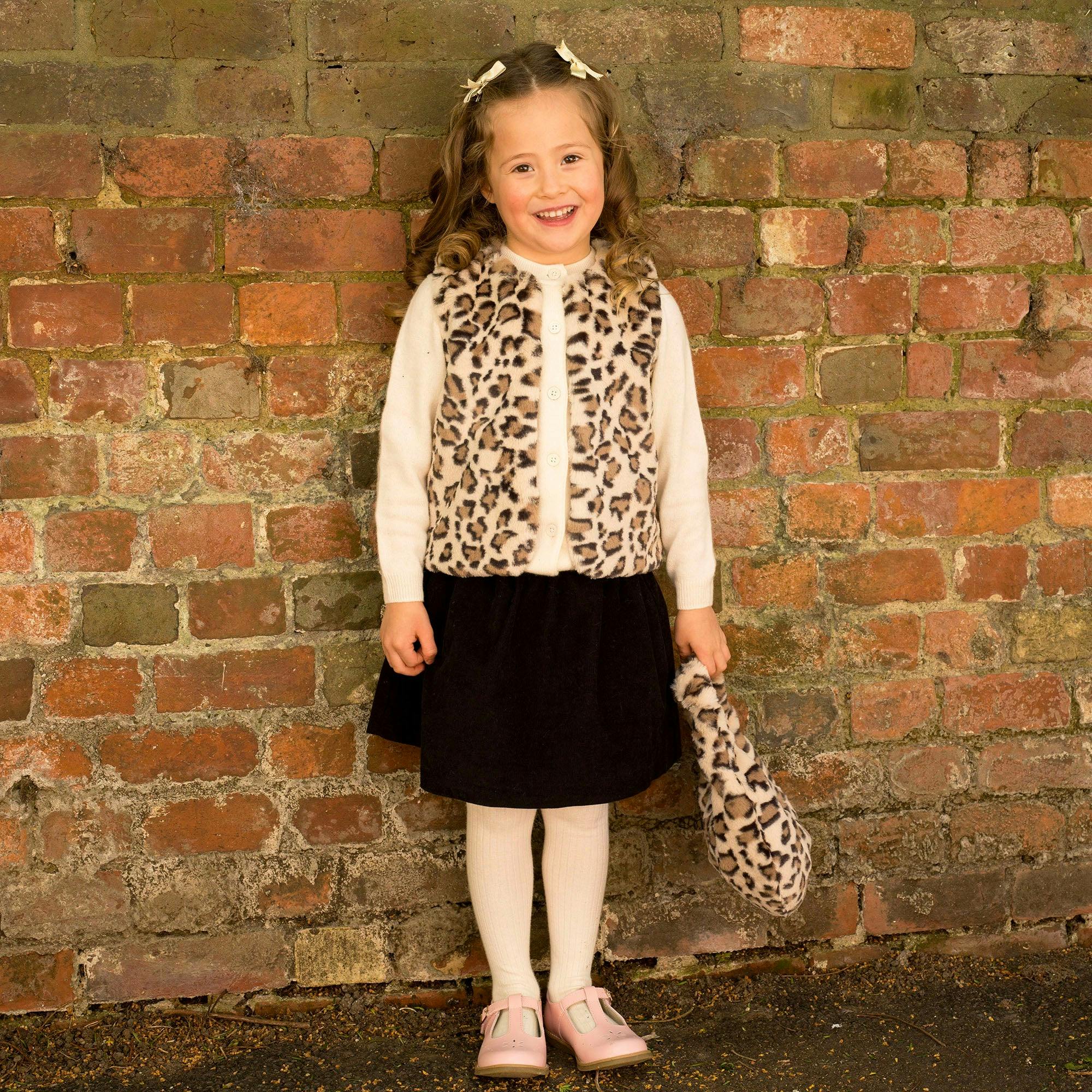 Leopard Faux Fur Bag