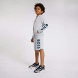 BOSS KIDSWEAR Contrast Logo Sweat Shorts