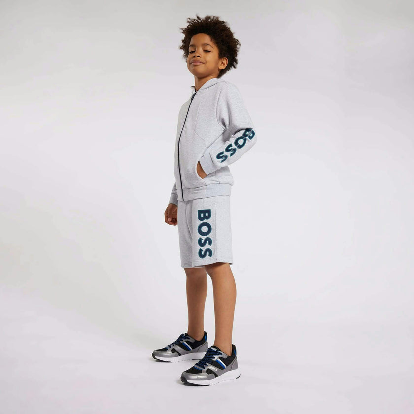BOSS KIDSWEAR Contrast Logo Sweat Shorts