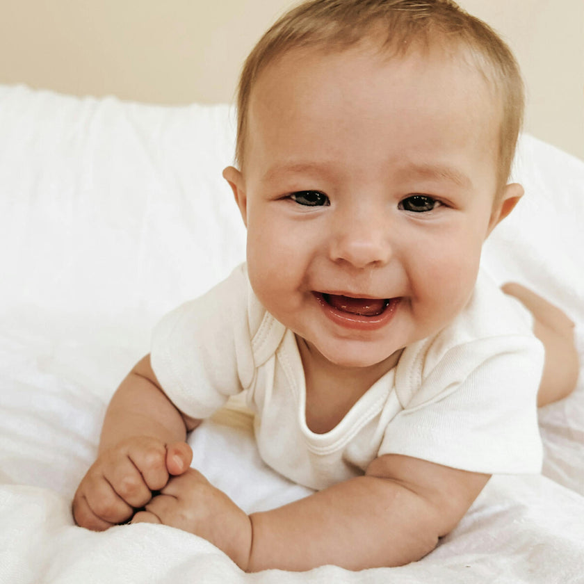 Pumpkin Organic Baby Bodysuit
