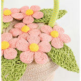 Flower Pot Basket Bag