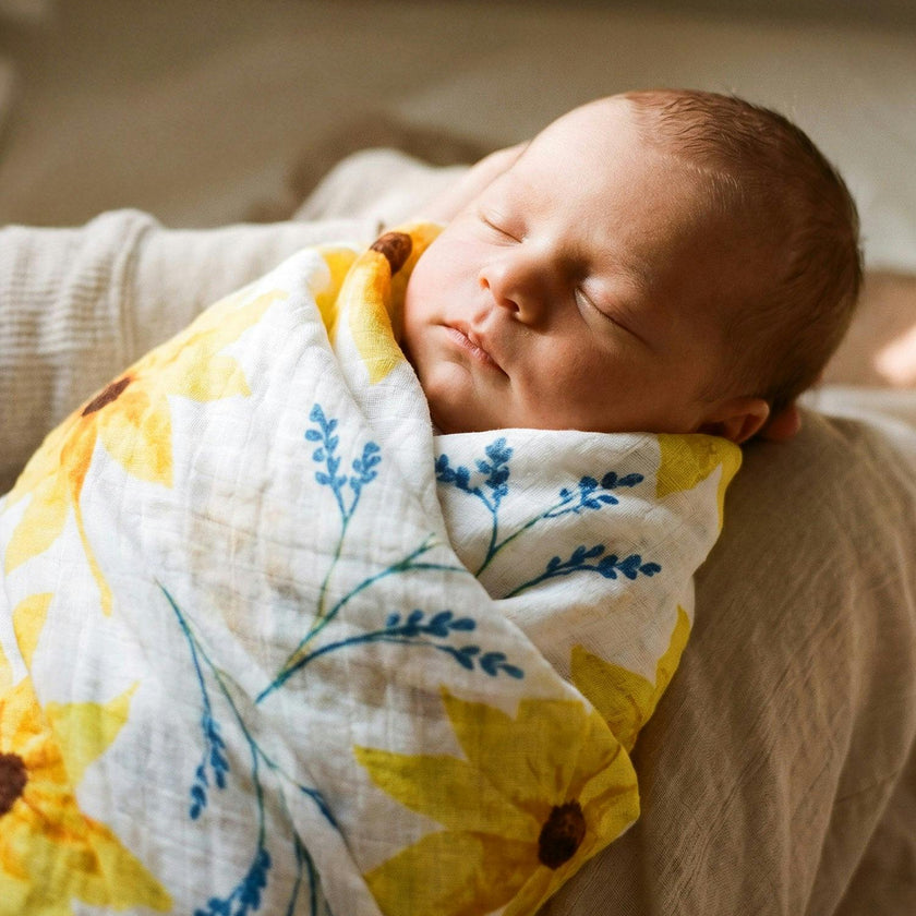 Organic Cotton Muslin Swaddle