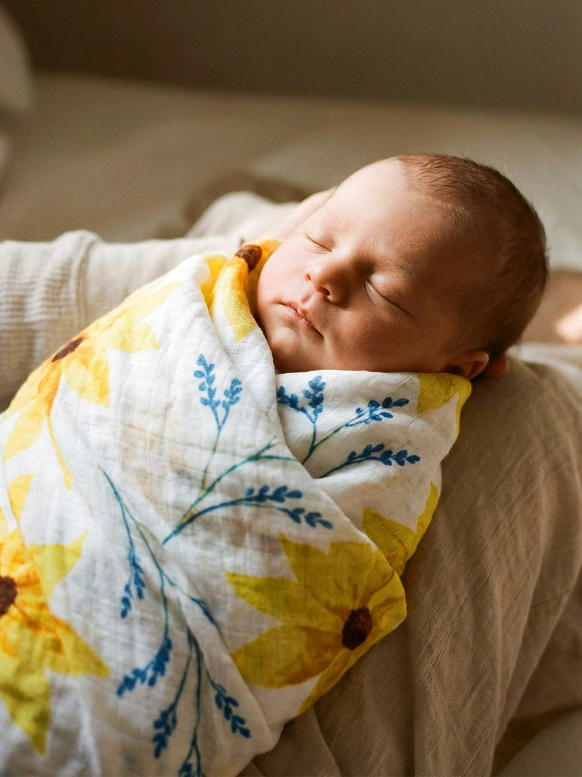 Organic Cotton Muslin Swaddle
